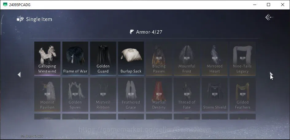Where Winds Meet Accounts GLOBAL|Lv 90|GS 27K|9,8K Jade|Fieryhert Of War|Ele image 16