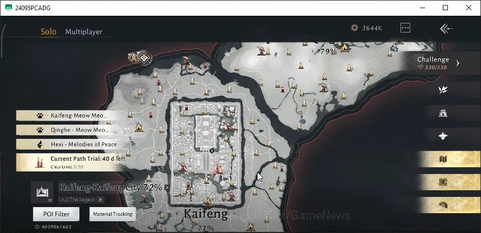 Where Winds Meet Accounts GLOBAL|Lv 90|GS 27K|9,8K Jade|Fieryhert Of War|Ele image 3