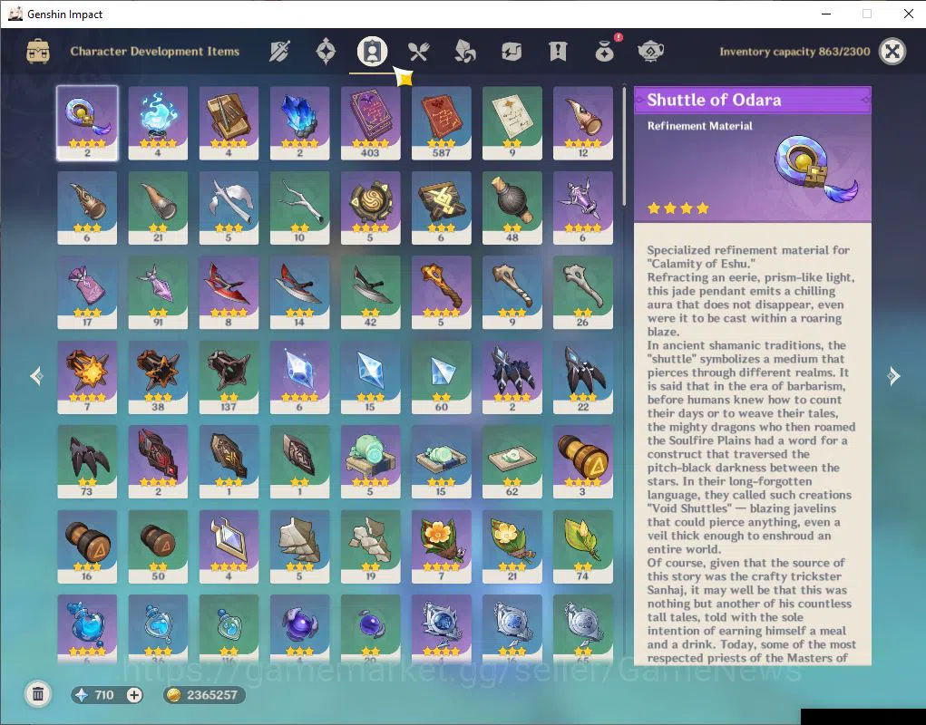 Genshin Impact Accounts ASIA|AR 57|5 Limited+5(*5Weapon)|Skirk,Citlali,Fur image 10