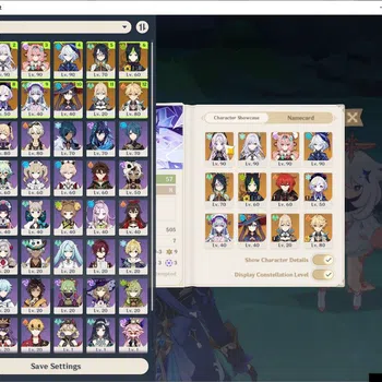 Genshin Impact End Game ASIA|AR 57|5 Limited+5(*5Weapon)|Skirk,Citlali,Fur image 1