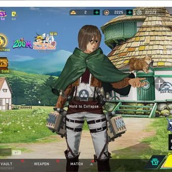Blood Strike Accounts Collab Skin ASIA|ETERNAL Lv4 M4A1-Blight+DualBlades-Perdition,Collab AOT[MAX Mikasa,M700-TG]|5 ULTRA