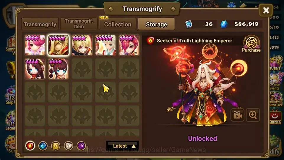 Summoners War: Sky Arena Accounts End-Game GLOBAL Lv 92|3 LD[Artamiel,Rick,Dr Albert]|36 Total NB5[Shi Hou,Vanessa,Etc]+72 14