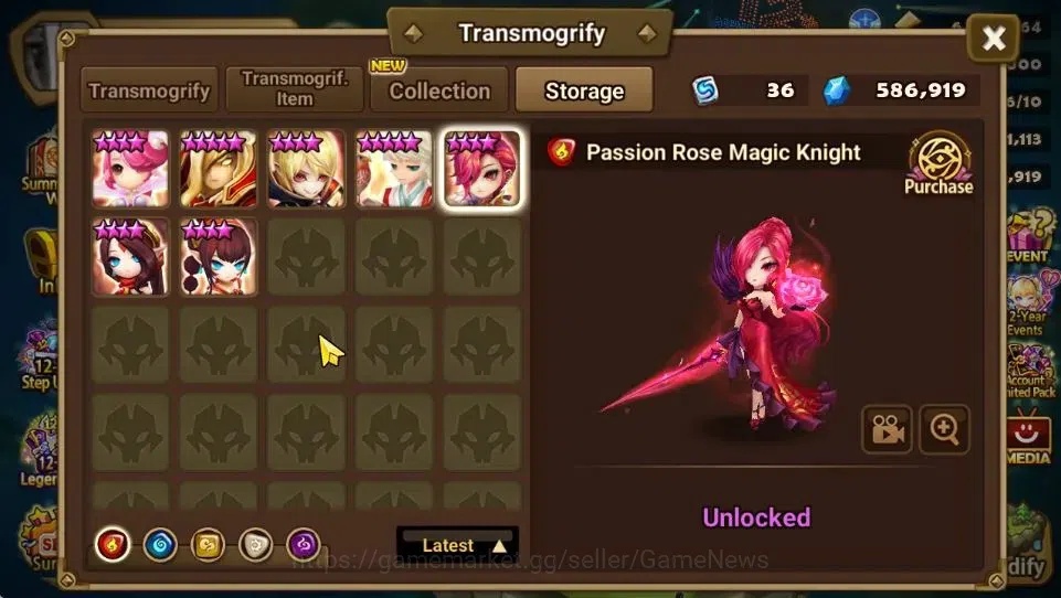 Summoners War: Sky Arena Accounts End-Game GLOBAL Lv 92|3 LD[Artamiel,Rick,Dr Albert]|36 Total NB5[Shi Hou,Vanessa,Etc]+72 16
