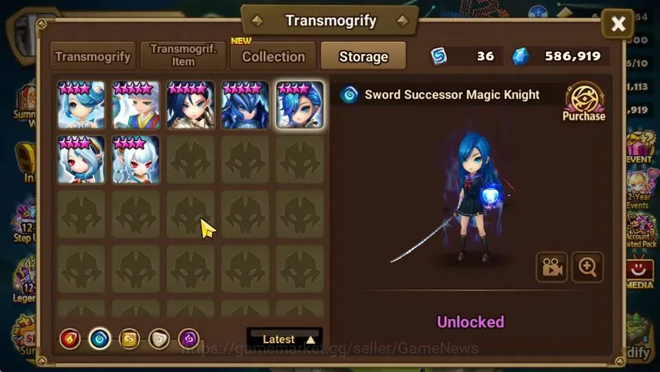 Summoners War: Sky Arena Accounts End-Game GLOBAL Lv 92|3 LD[Artamiel,Rick,Dr Albert]|36 Total NB5[Shi Hou,Vanessa,Etc]+72 18