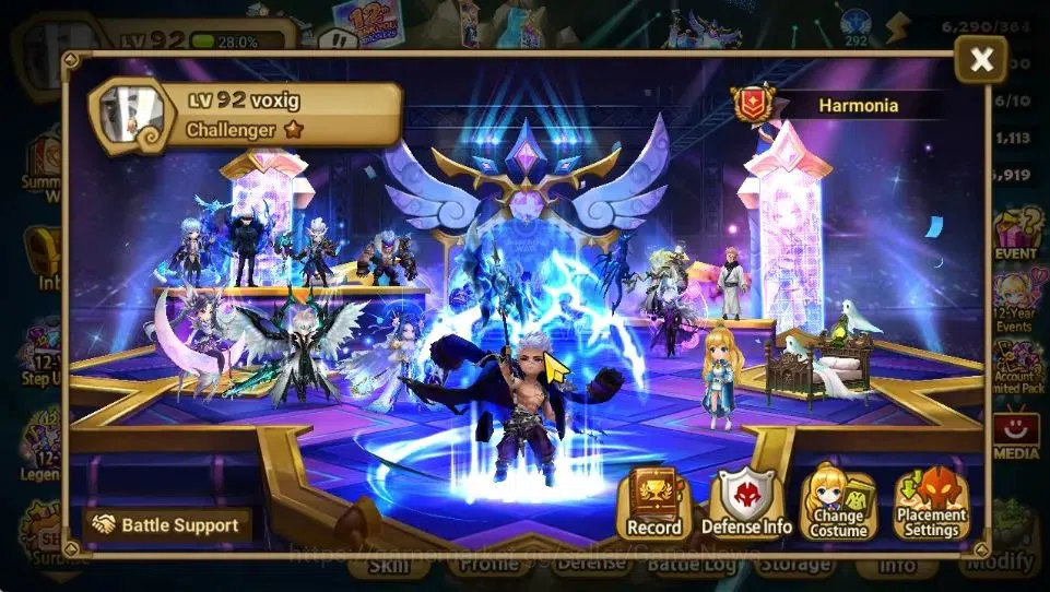 Summoners War: Sky Arena Accounts End-Game GLOBAL Lv 92|3 LD[Artamiel,Rick,Dr Albert]|36 Total NB5[Shi Hou,Vanessa,Etc]+72 2