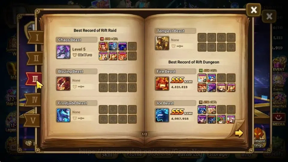 Summoners War: Sky Arena Accounts End-Game GLOBAL Lv 92|3 LD[Artamiel,Rick,Dr Albert]|36 Total NB5[Shi Hou,Vanessa,Etc]+72 5