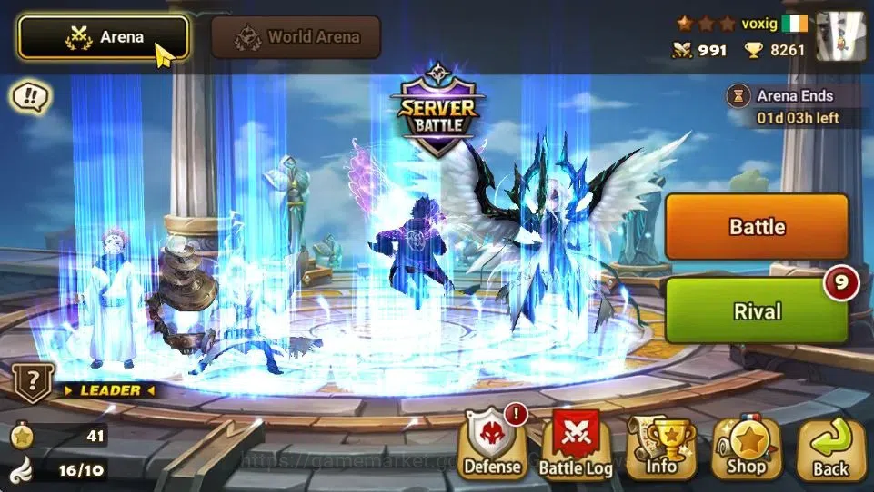 Summoners War: Sky Arena Accounts End-Game GLOBAL Lv 92|3 LD[Artamiel,Rick,Dr Albert]|36 Total NB5[Shi Hou,Vanessa,Etc]+72 9