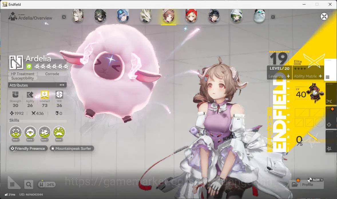 Arknights: Endfield Accounts ASIA |  LVL 57, Yvonne SIgn, tangtang P1 sign, Gil image 15
