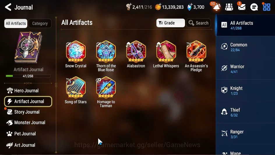 Epic Seven Accounts Starter GLOBAL Unverif|1 ML (Boss Arunka) + Schruel,Eda,Senya,Etc|PoH+Bless ON|3,7K SStone + 56K 7