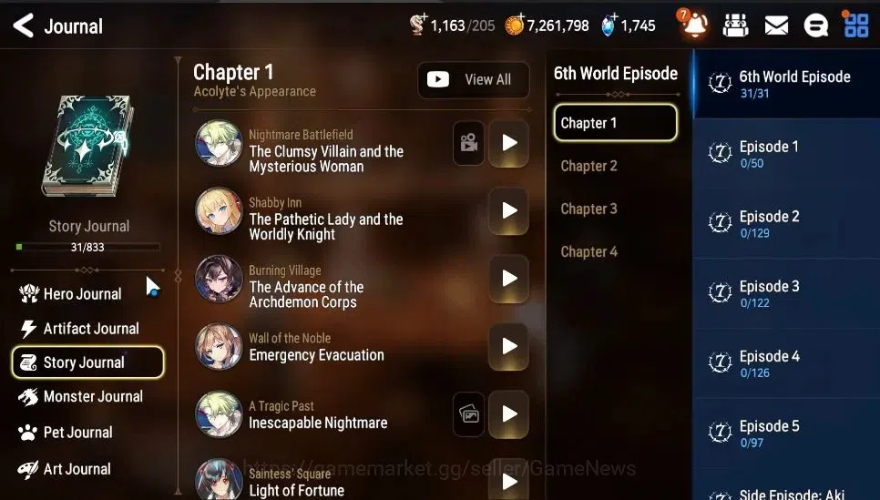 Epic Seven Accounts Global|UnVerif|2 ML(Rhianna&Luciella,Abyssal Yufin image 7
