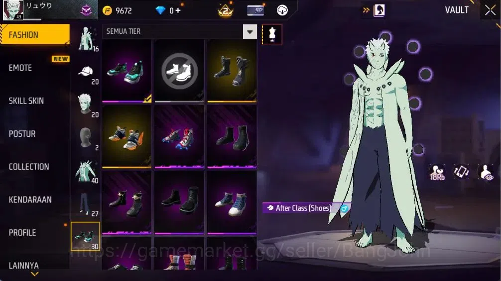 Free Fire Accounts Indonesia | 2 Evo(UMP-BOOYAH DAY 2021 Lv2,M60-DREA image 10