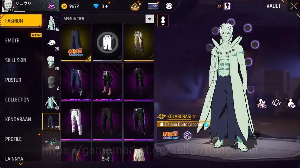 Free Fire Accounts Indonesia | 2 Evo(UMP-BOOYAH DAY 2021 Lv2,M60-DREA image 9