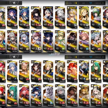 Arknights Accounts High-End ARKNIGHTS GLOBAL LV120 , 25/29 LIMITED TEXAS ALTER AND LING MAXPOT , 98*6 , 364 T.O , 122 E2