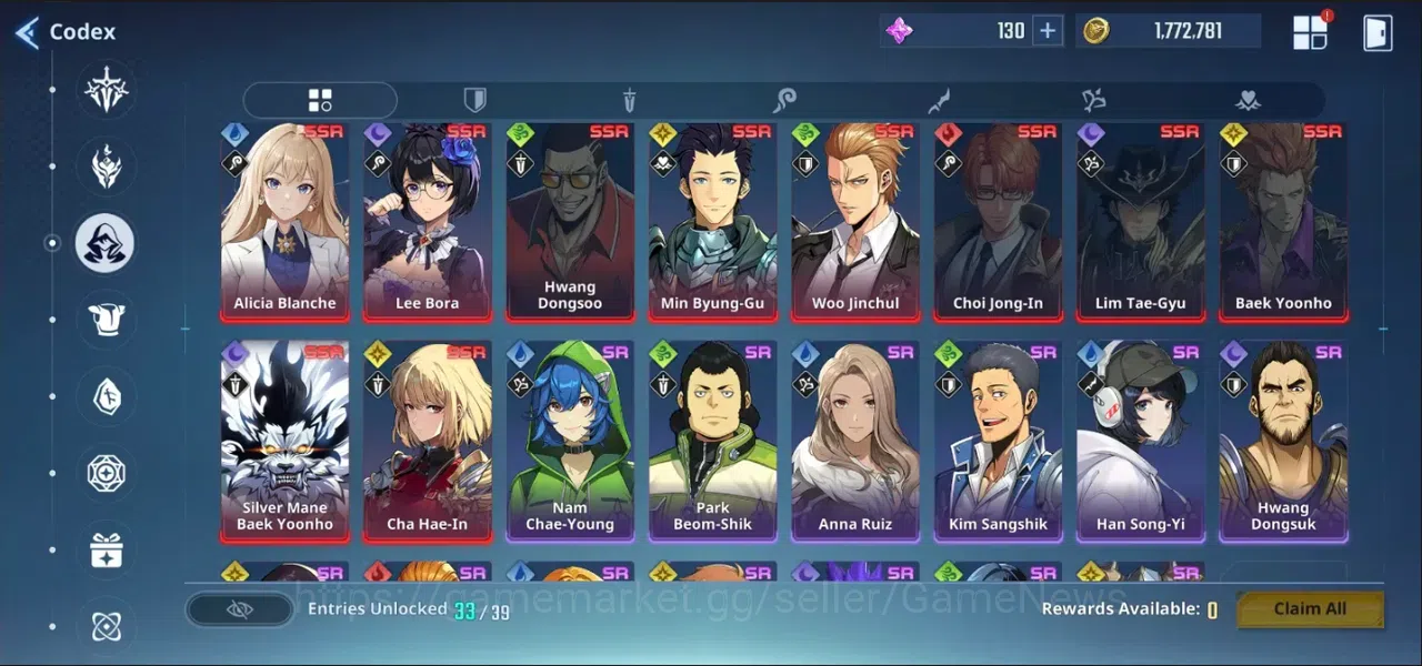 Solo Leveling: ARISE Accounts Power 753k |20 SSR|GotoA5+SignA3 + MireiA5+SignA5 + ThomasA4 + KanaeA5+SignA5 + Etc| Log 9