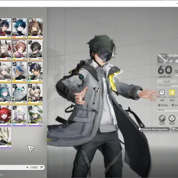 Arknights: Endfield Accounts ASIA|Lv59|11k Ars|7 SSR(4 Limited)+13(*6Weapon)+2 Wp