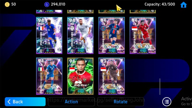 eFootball Accounts ANDROID|PW 3196 | Salah Bigtime | Ruud Van Epik |  image 7