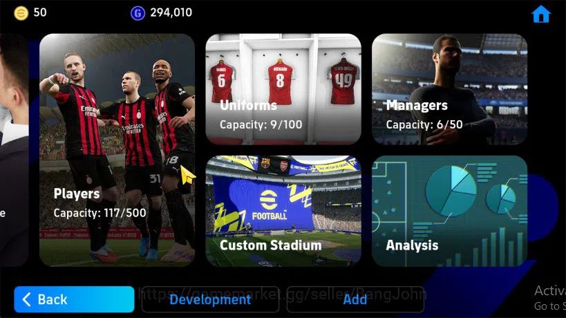 eFootball Accounts ANDROID|PW 3196 | Salah Bigtime | Ruud Van Epik |  image 8