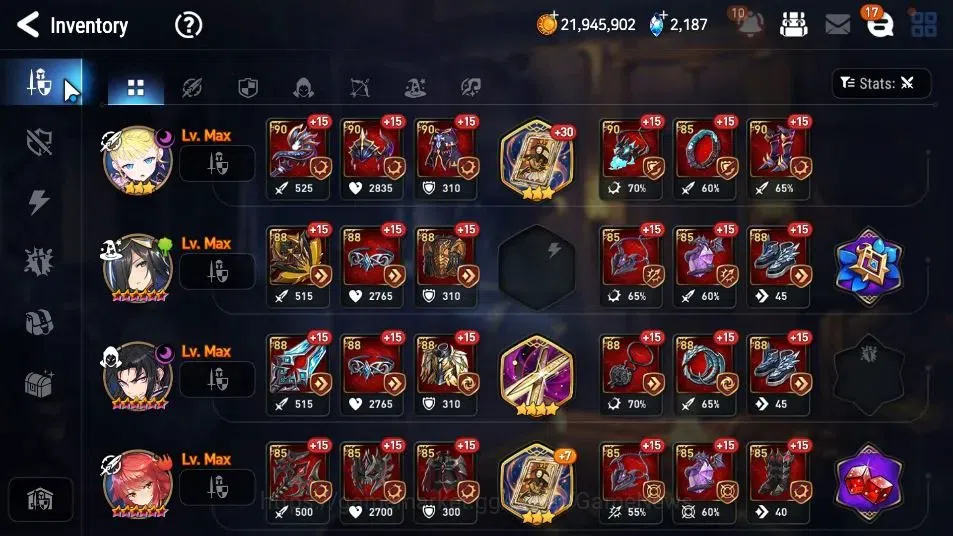 Epic Seven Accounts GLOBAL Unverif|New Era|17 ML(Salome,NM Luna,Ruele  image 13