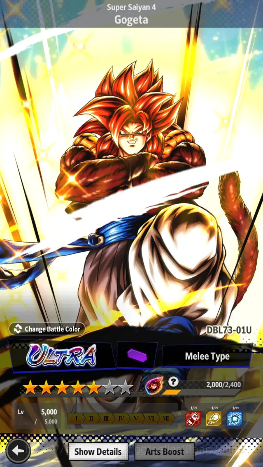 Dragon Ball Legends Accounts Android |Lvl 149|21M Total Power|2 LR|4 UL|LR Goku image 9