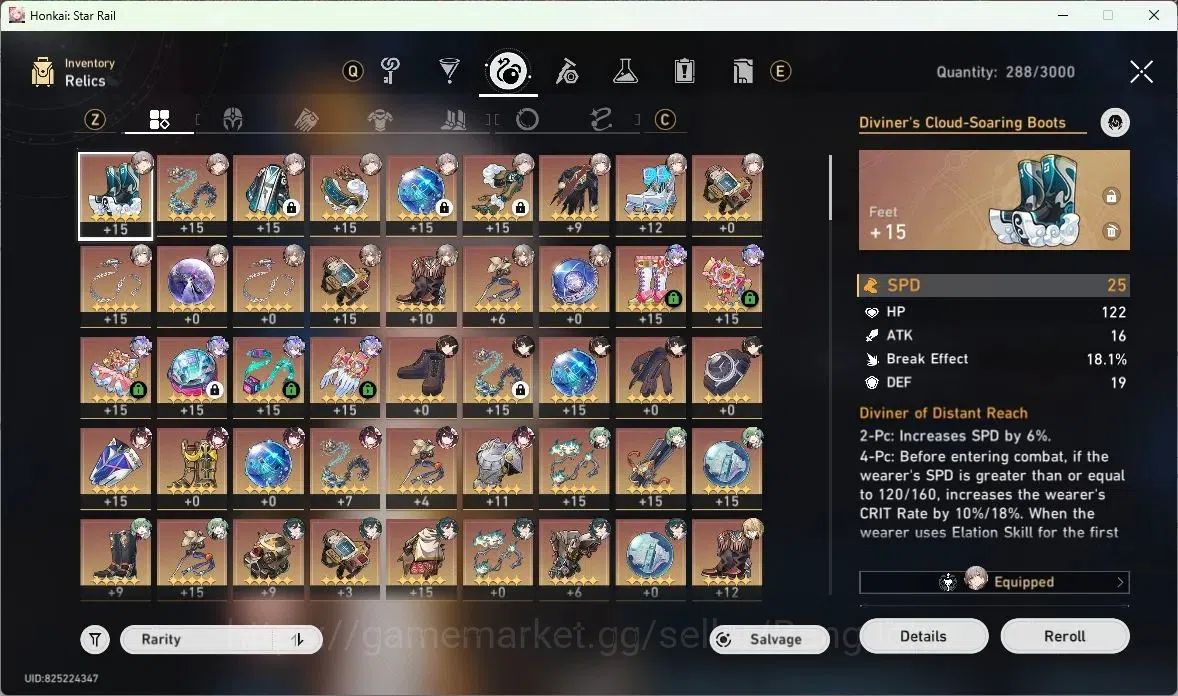 Honkai Star Rail Accounts ASIA | TL 60 | 8 LIMIT | HUO HUO | SILVER WOLF | D image 10