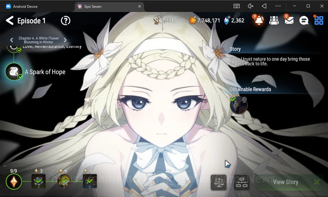 Epic Seven Accounts ASIA UnVerif| 3 ML (FL Lidica,LC Bellona,Fall Ceci image 14