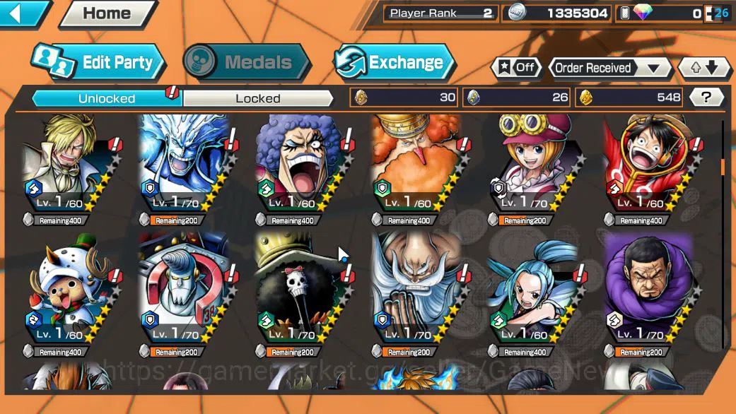 One Piece Bounty Rush Accounts Global|4 EX|BP Kuzan,AMS[Borsalino],5Elder St.Satu image 6