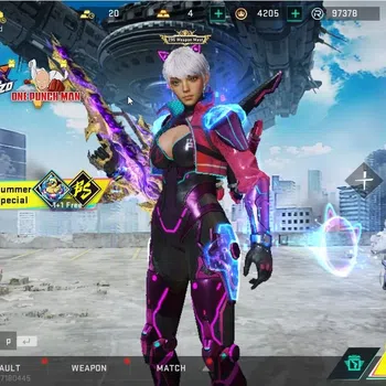 Blood Strike Accounts Collab Skin ASIA|ETERNAL ALONDRA,QBZ95-Whisper Lv 3,DEagle Lv 2|Collab Striker(KRAKEN,JACK,Ethan)|8
