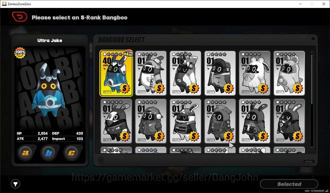 Zenless Zone Zero Accounts Starter Asia | Lvl 40 | 2 Limited (Ye Shunguang+Sign,Velina+Sign) | ALL UNSET | 2 S-Rank Bangboo 10