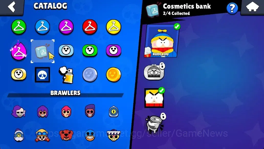 Brawl Stars Accounts 405 Trophy|12K Coins|16 Brawlers Myth Buzz|13 Skin|1 Myth Skin [Rude Lou] 1 Epic 1 SR|41 Gem 4K PP|Cn 13