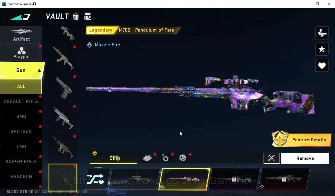 Blood Strike Accounts ASIA|Collab 7DS[AK47,Karl98,QBZ95],BLEACH Byakuya+ image 19