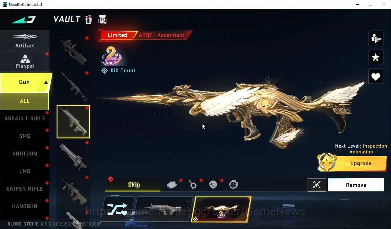 Blood Strike Accounts ASIA|Collab 7DS[AK47,Karl98,QBZ95],BLEACH Byakuya+ image 9