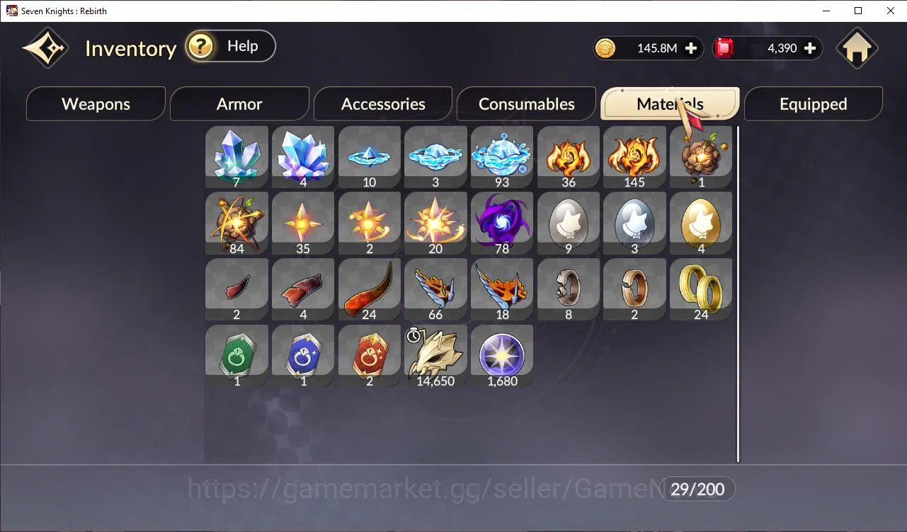 Seven Knights Re:Birth Accounts Global Sea|3 Ex-7k [Gelidus,Fai,Rosie]& 17 TC6+[Te image 10