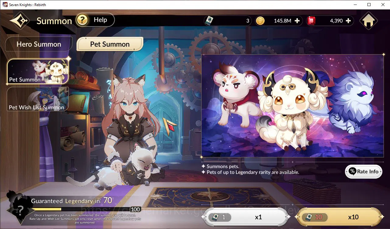Seven Knights Re:Birth Accounts Global Sea|3 Ex-7k [Gelidus,Fai,Rosie]& 17 TC6+[Te image 13