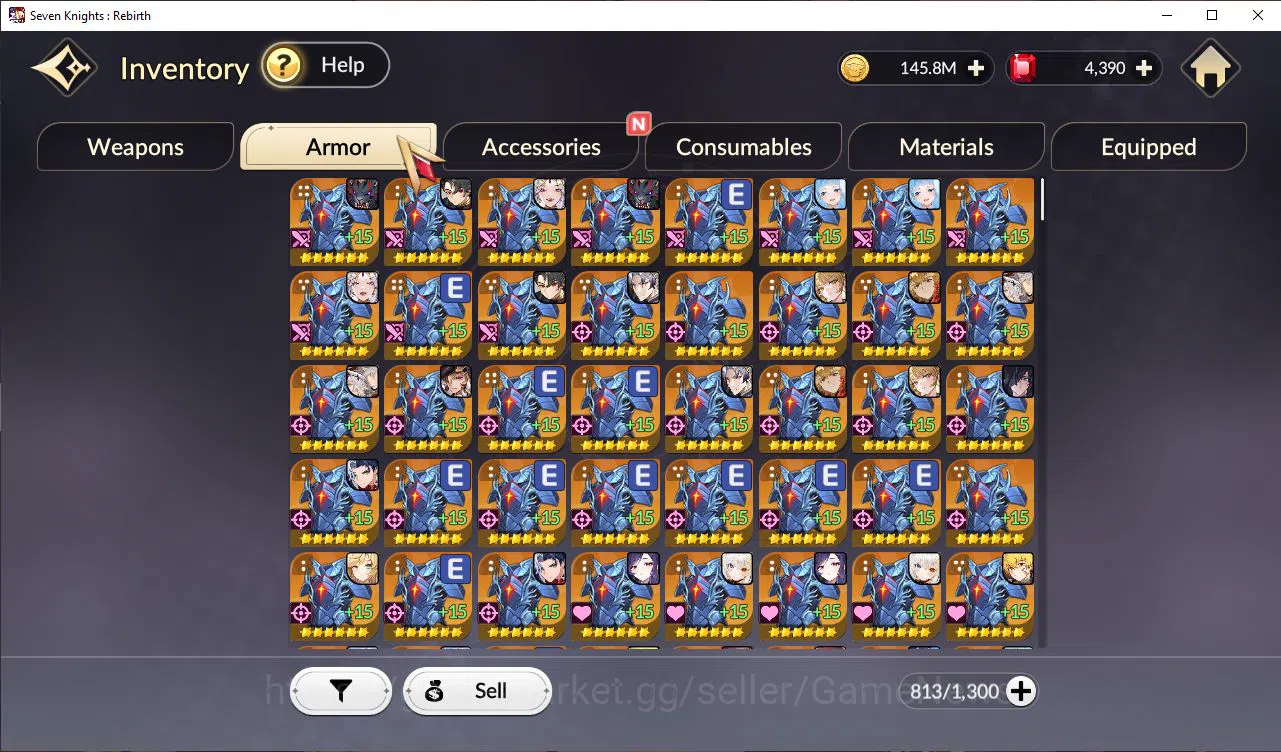 Seven Knights Re:Birth Accounts Global Sea|3 Ex-7k [Gelidus,Fai,Rosie]& 17 TC6+[Te image 7