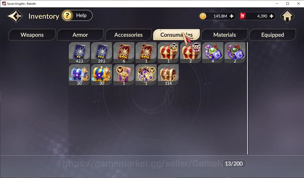 Seven Knights Re:Birth Accounts Global Sea|3 Ex-7k [Gelidus,Fai,Rosie]& 17 TC6+[Te image 9