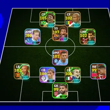 eFootball Accounts Legends & Iconic Players EFOOTBALL | BIG TIME NEYMAR, BEBETO, EDEN HAZARD, SERGINHO, F CANAVARO, K DE