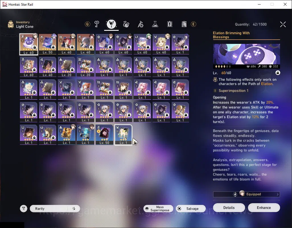 Honkai Star Rail Accounts ASIA|TL 43|1 Golden Companion|4 Limited|SW 999+Sig image 10