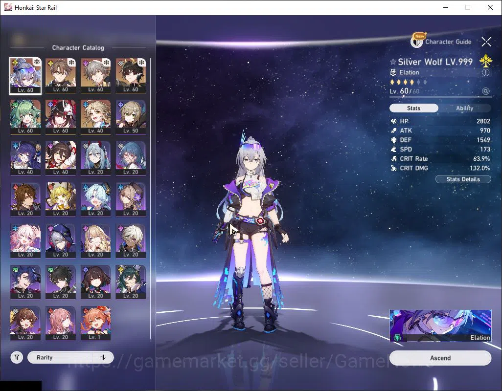 Honkai Star Rail Accounts ASIA|TL 43|1 Golden Companion|4 Limited|SW 999+Sig image 11