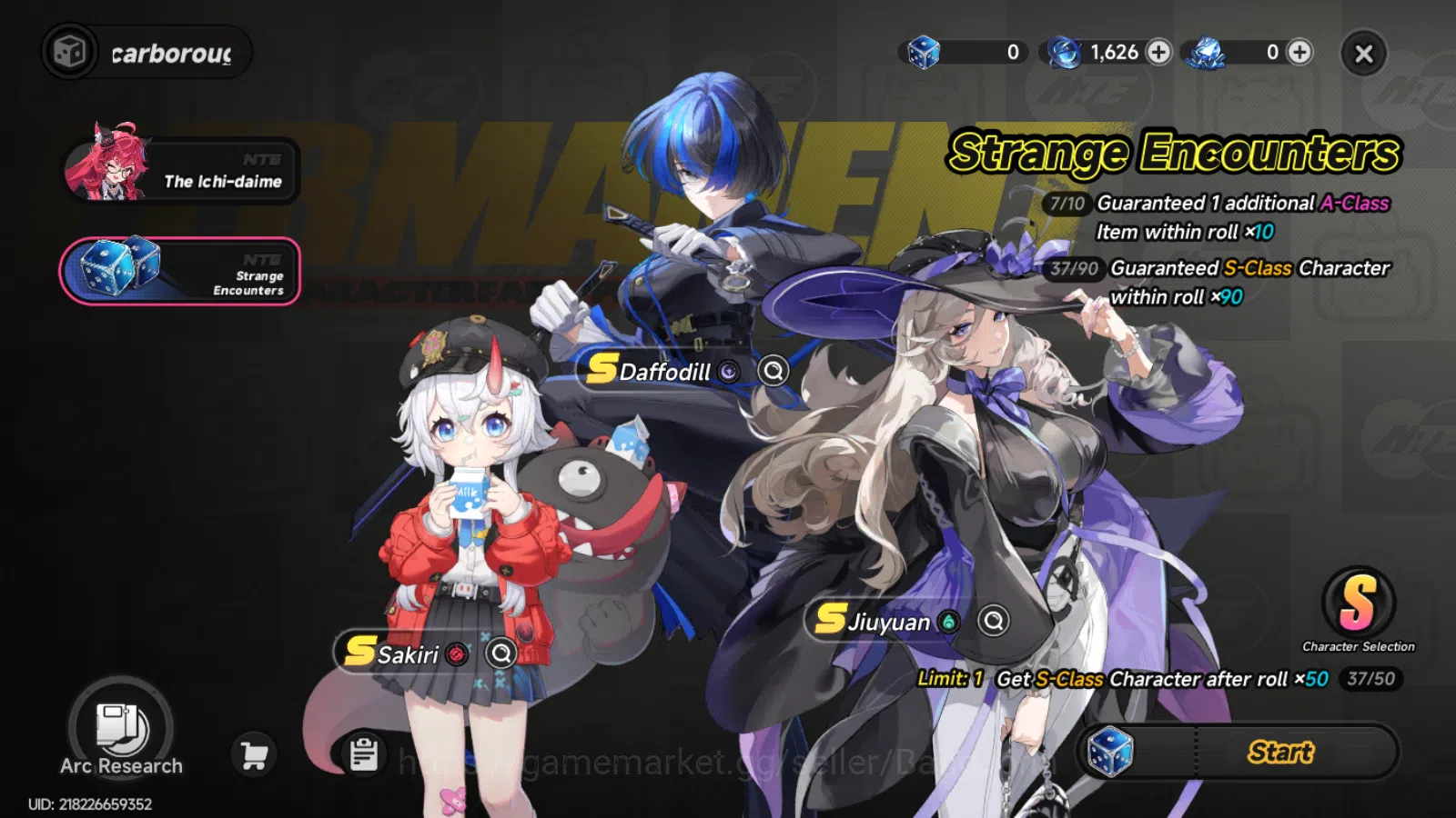Neverness to Everness Accounts EU| Starter Lvl 3 | 1 S Nanally + 5A Char|MC male| image 2