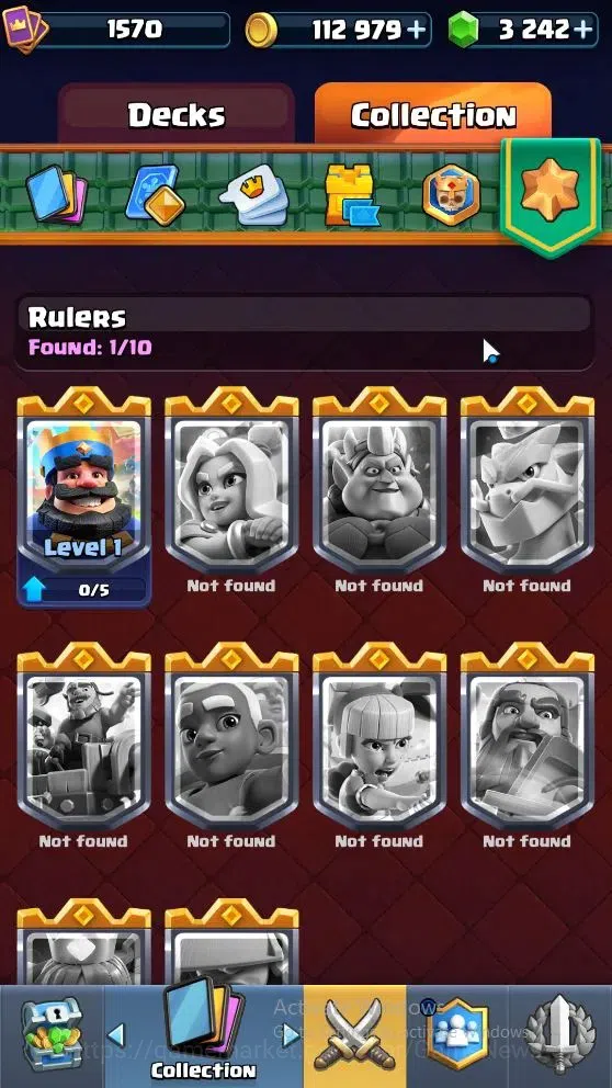 Clash Royale Accounts High-End Lv 1570|Trophy 11593|KTL 15|Card 122|4 Max|6 Hero 10 EVO 8 Champ 22 Legend 33 Epic 30 Rare 11