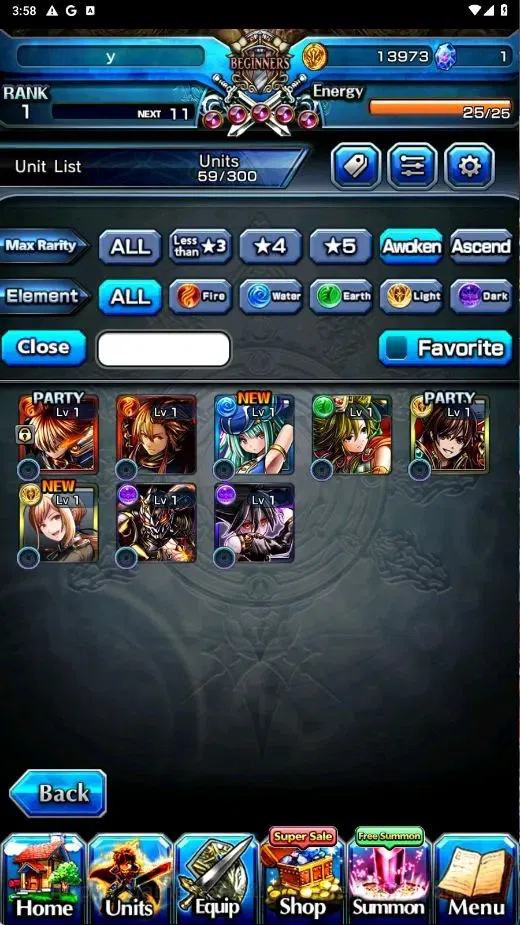 Grand Summoners Accounts Global | 6-star Undertaking Spear "Hellfire" TW | image 2