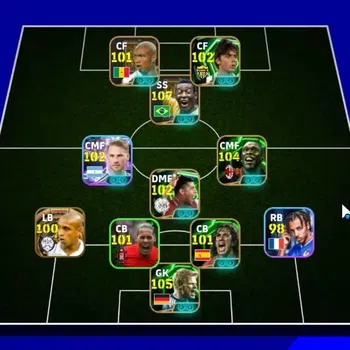 eFootball Accounts Legends & Iconic Players Android|Epic Pele,Oliver Kahn,Clarence Sedorf,Fillippo Inzaghi,Frank Rijkard|Big