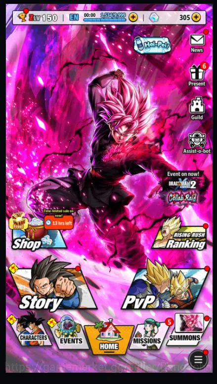 Dragon Ball Legends Accounts Lvl 150|17,8M Total Power|2LR|SSR Goku Black,Badro image 2