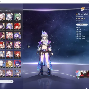 Honkai Star Rail Accounts Others Asia|TL 70|28 Limit|4 Prem Team|(HimeNova E2,Archer E1,Castorice,Acheron)+Sign Kafka
