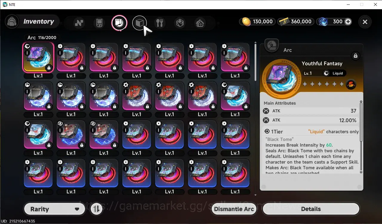 Neverness to Everness Accounts GLOBAL SEA|HL 3|3 SSR (Lacrimosa,HotoriA1),Fadia|1 image 10