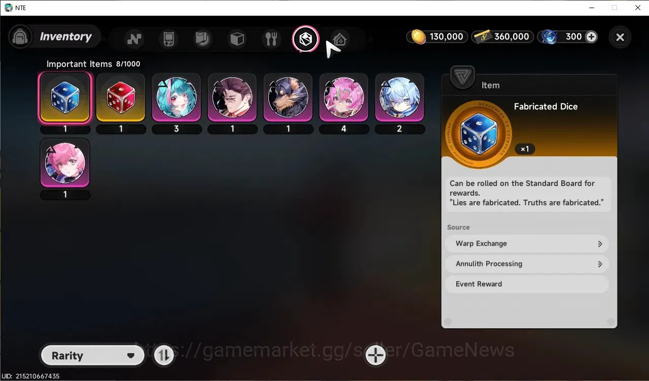 Neverness to Everness Accounts GLOBAL SEA|HL 3|3 SSR (Lacrimosa,HotoriA1),Fadia|1 image 11