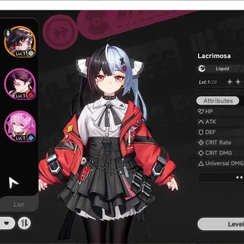 Neverness to Everness Accounts GLOBAL SEA|HL 3|3 SSR (Lacrimosa,HotoriA1),Fadia|1 image 1