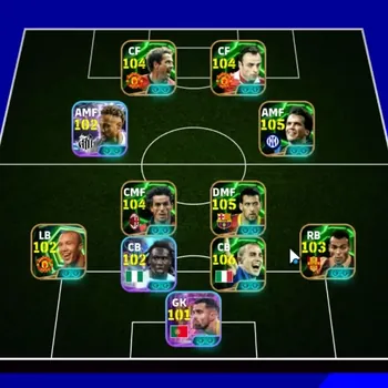 eFootball Accounts Legends & Iconic Players Android|Power 3192|17 Epic Fabio Cannavaro,Sergio Busquests,Lothar