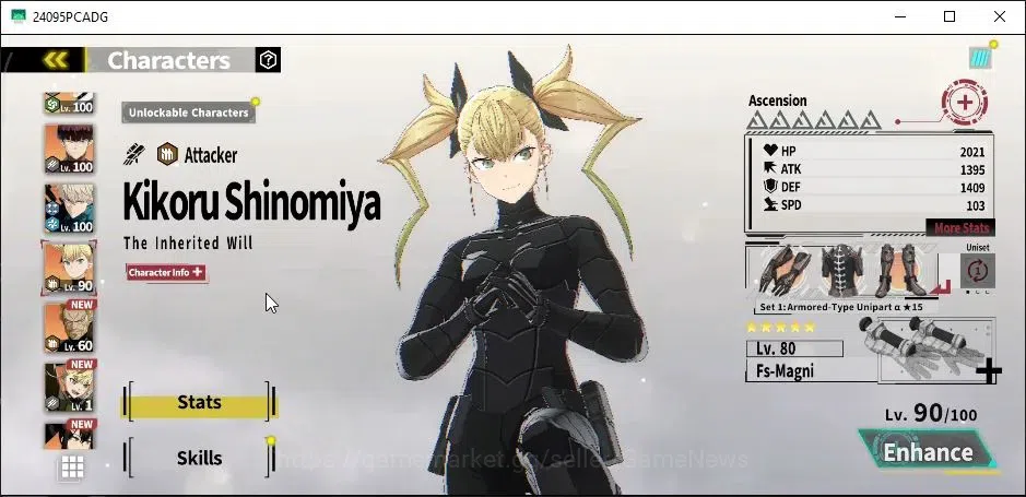 Kaiju No. 8 The Game Accounts [MOBILE] PR 63|20SSR(Zoee WU,Jura GD,Izumo CC,Hika image 10
