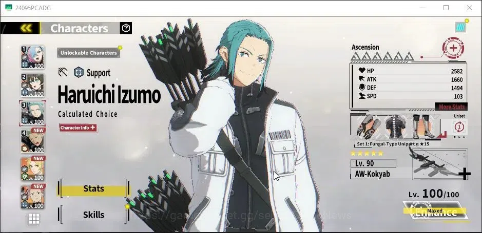 Kaiju No. 8 The Game Accounts [MOBILE] PR 63|20SSR(Zoee WU,Jura GD,Izumo CC,Hika image 3